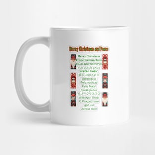 Merry Christmas in Various Languages Mug